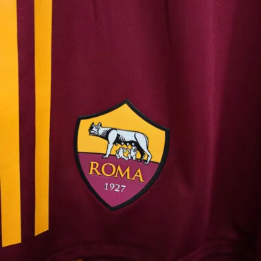 25-26 Roma home player version shorts