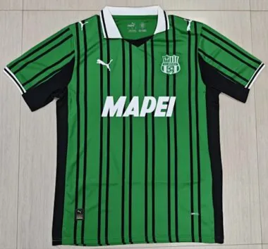 25-26 Sassuolo home soccer jersey