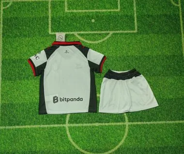 AC Milan 2025/26 Fourth Away White Kids Kit