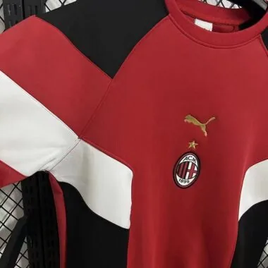 AC Milan 2025/26 Red Sweater Training (S-2XL)