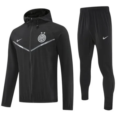 Inter Milan 2025/26 Black Windbreaker suit (S-2XL)