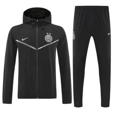 Inter Milan 2025/26 Black Windbreaker suit (S-2XL)