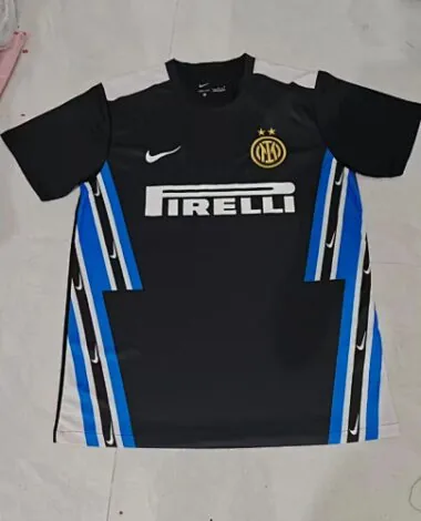Inter Milan 2025/26 Black training uniform Jersey