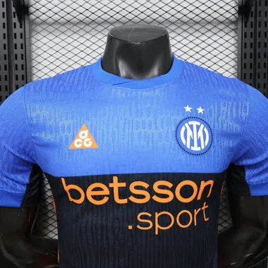 Inter Milan 2025/26 Fourth Away Player Version Soccer Jersey (S-2XL)
