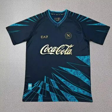 Naples Napoli 2025/26 Blue Pre-Match Training Jersey