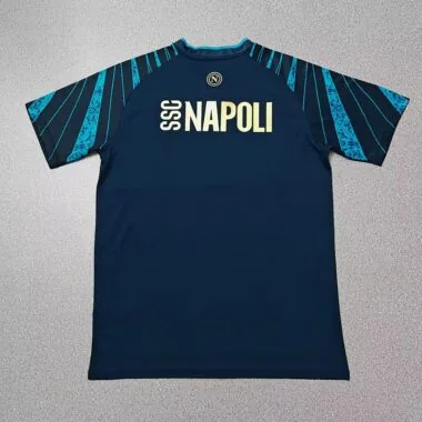 Naples Napoli 2025/26 Blue Pre-Match Training Jersey
