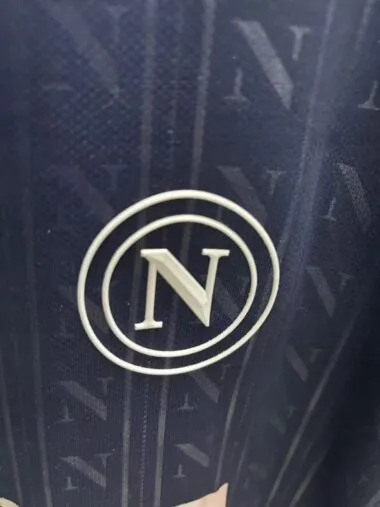 Naples Napoli 2025/26 Champions League Navy Blue Jersey