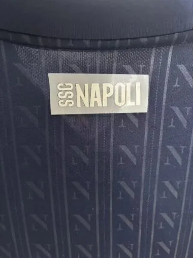 Naples Napoli 2025/26 Champions League Navy Blue Jersey