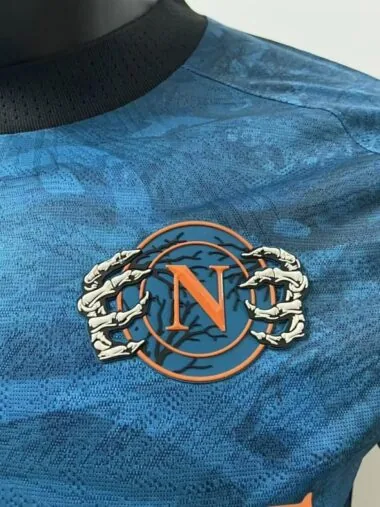 Naples Napoli 2025/26 Halloween version Navy Player Edition soccer Jersey (S-2XL)