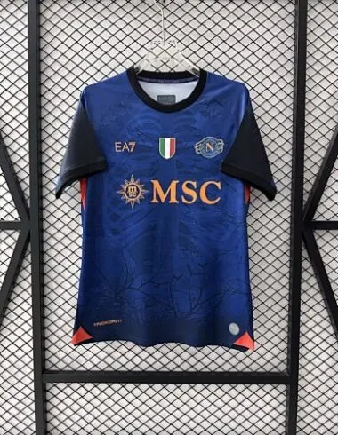 Naples Napoli 2025/26 Halloween version Navy soccer Jersey S-4XL