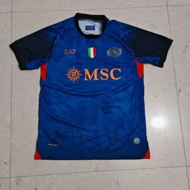 Naples Napoli 2025/26 Halloween version Navy soccer Jersey (S-4XL)