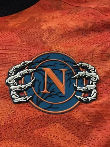 Naples Napoli 2025/26 Halloween version Red Player Edition soccer Jersey (S-2XL)