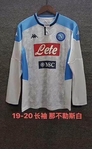 Napoli 2019/20 White Long Sleeve Jersey