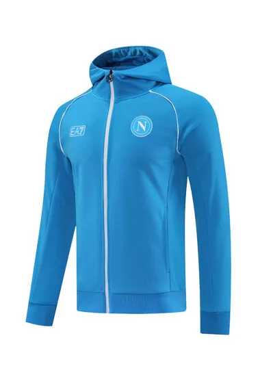 Napoli 2025-26 Blue hooded training suit (S-XXL)