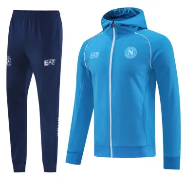 Napoli 2025-26 Blue hooded training suit (S-XXL)