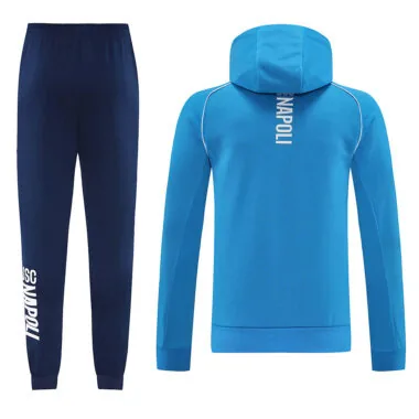 Napoli 2025-26 Blue hooded training suit (S-XXL)