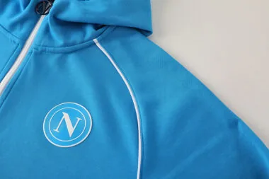 Napoli 2025-26 Blue hooded training suit (S-XXL)