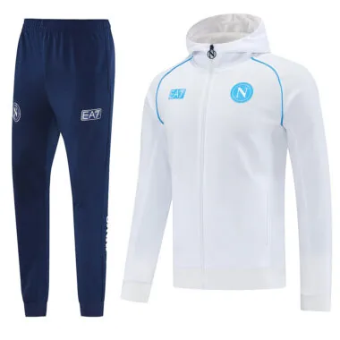 Napoli 2025-26 white hooded training suit (S-XXL)