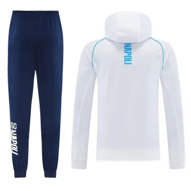 Napoli 2025-26 white hooded training suit (S-XXL)