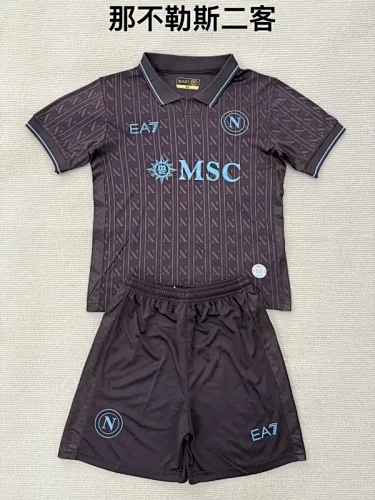 Napoli 2025/26 Third Away Kids Kit