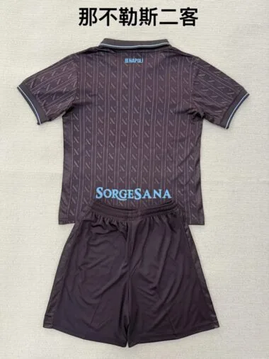 Napoli 2025/26 Third Away Kids Kit