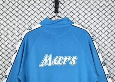 Retro 1988-89 Napoli blue jacket (S-2XL)