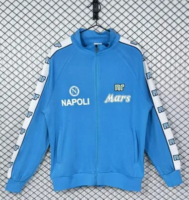 Retro 1988-89 Napoli blue jacket (S-2XL)