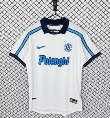 Retro 1998-99 Napoli Away soccer jersey size S-2XL