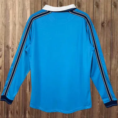 Retro 1998-99 Napoli Home Long Sleeve Jersey (S-2XL)