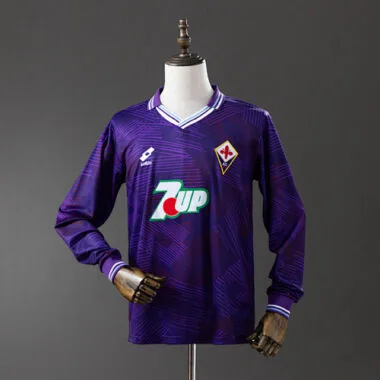 Retro Fiorentina 1992/93 home long sleeves size S-2XL