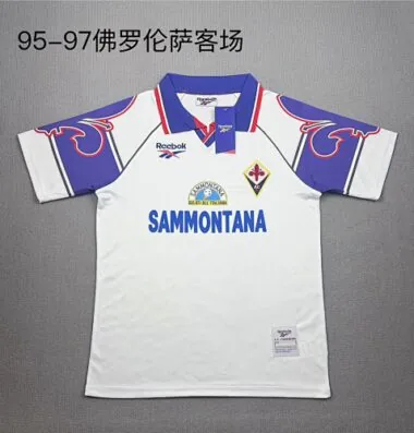 Retro Fiorentina Florence 1995/97 away size S-2XL