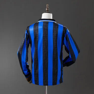 Retro Inter Milan 1997/98 home Long Sleeve soccer Jersey