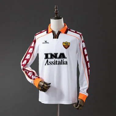 Retro Roma 1998/99 Away Long Sleeve size S-2XL