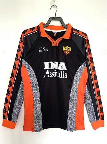 Retro Roma 1998/99 Third Away Long Sleeve size S-2XL