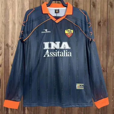 Retro Roma 1999/00 Third Away Long Sleeve (S-2XL)