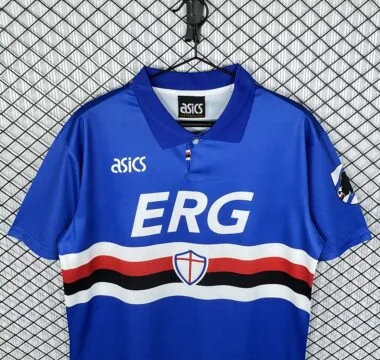 Retro Sampdoria 1993/94 home Jersey (S-2XL)