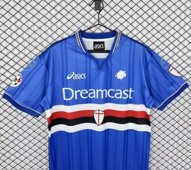 Retro Sampdoria 2000/01 home Jersey (S-2XL)