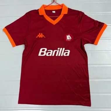 Retrro Roma 1985/86 home size S-2XL