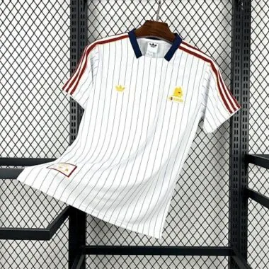 Roma 2025/26 White Terrace Icons Jersey size S-2XL