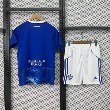 Kids Kit 25-26 Como 1907 home Jersey (Size 16-28)