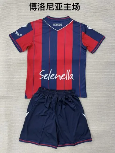 Kids Kit Bologna 2025/26 Home Jersey (Size 16-28)