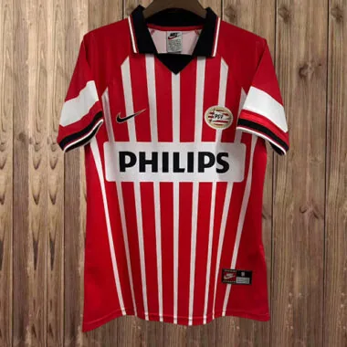 Camisola retro do PSV de 1997 para jogos em casa