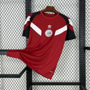 24-25 Camisola de treino do Ajax Borgonha