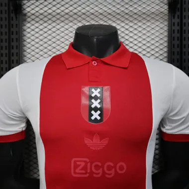 25-26 Camisola do Ajax, versão dos jogadores, comemorativa do 125.º aniversário