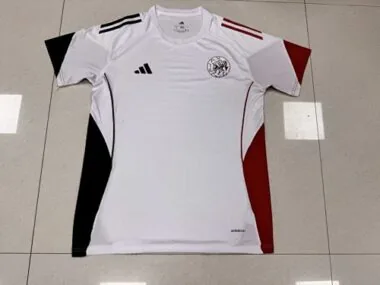 Camisa de treino do Ajax White, tamanhos 25-26
