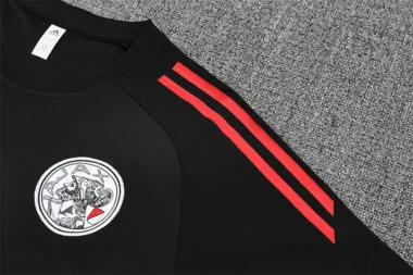 25-26 Tuta da allenamento nera dell'Ajax