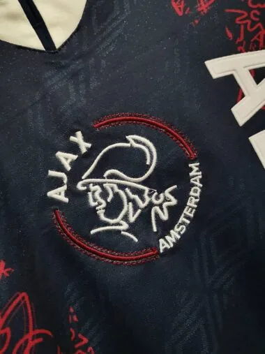 94-95 Ajax away royal blue long sleeve