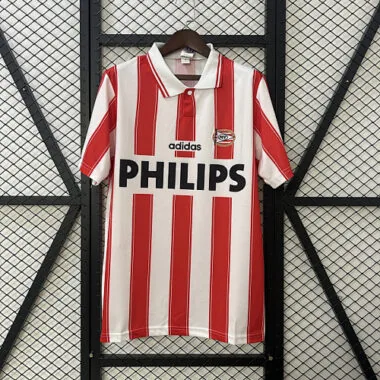 Camisa retro do PSV para jogos em casa da época 94-95