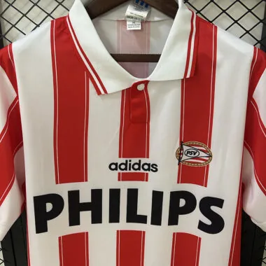 Camisa retro do PSV para jogos em casa da época 94-95