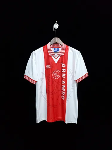 Camisa retro do Ajax para jogos em casa da época 95-96